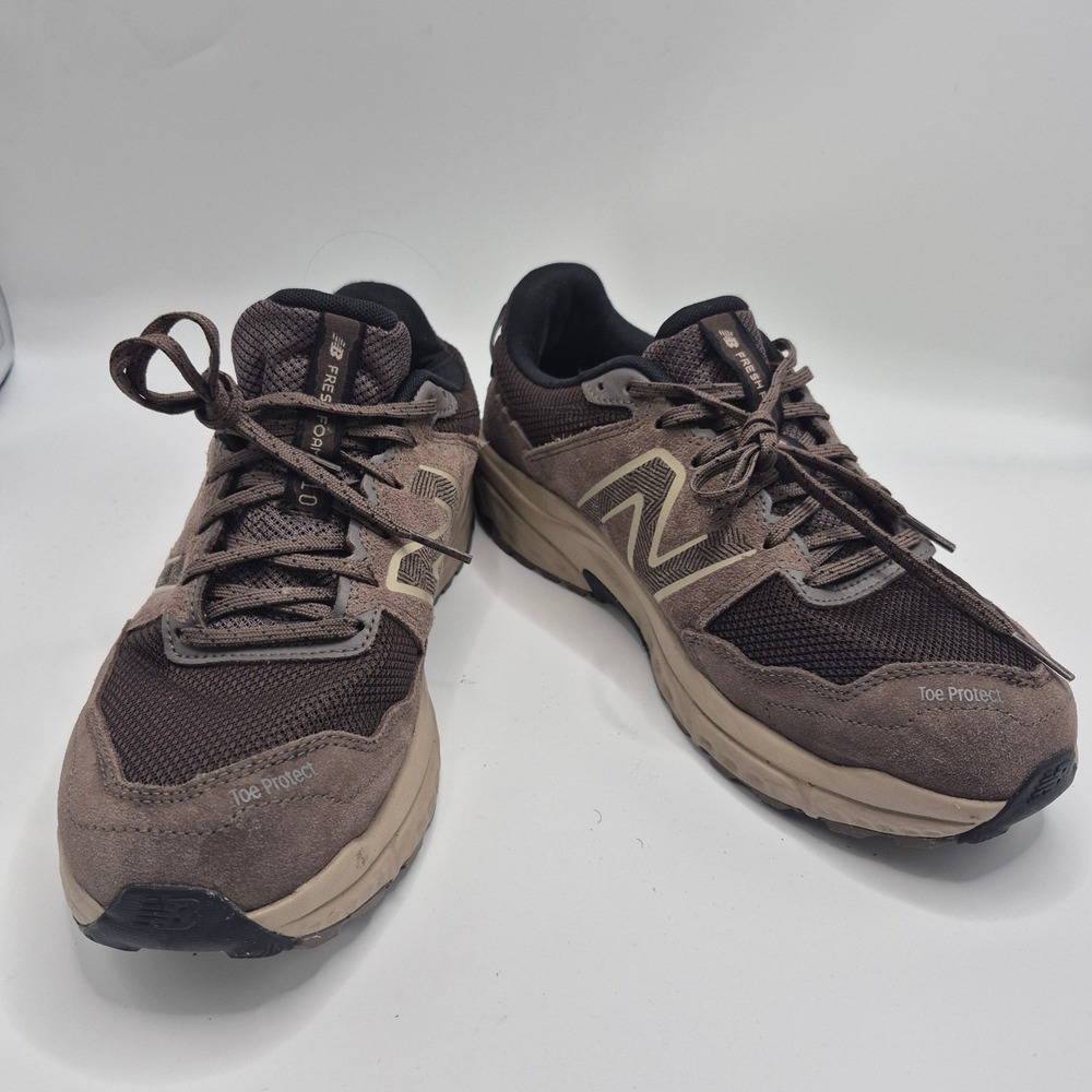 New Balance Fresh Foam 510 v6 Brown Suede Trail Running Shoes WT510WB6 Womens 9